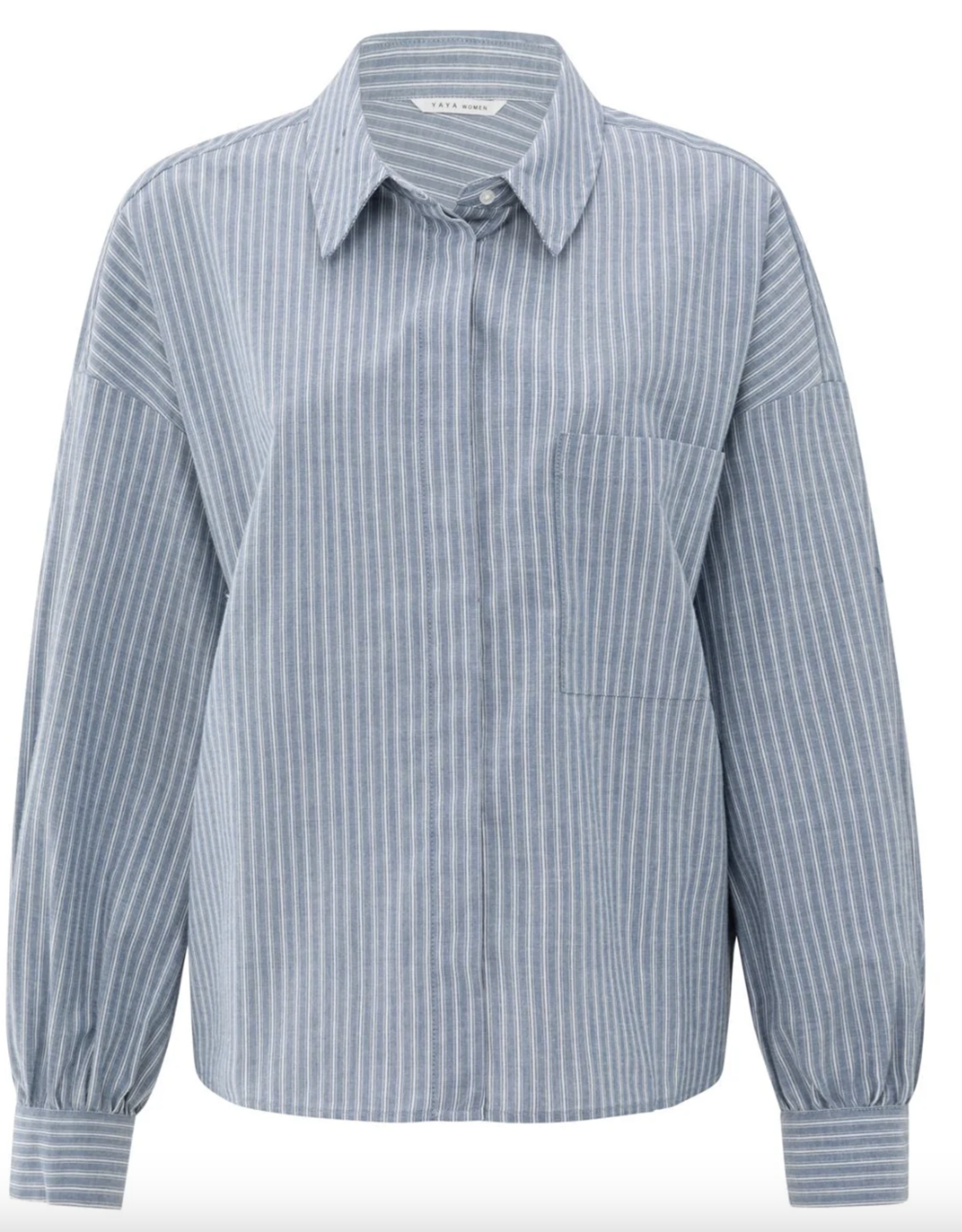 Yaya Yaya - 01201178 Blouse rayée avec poches FW25