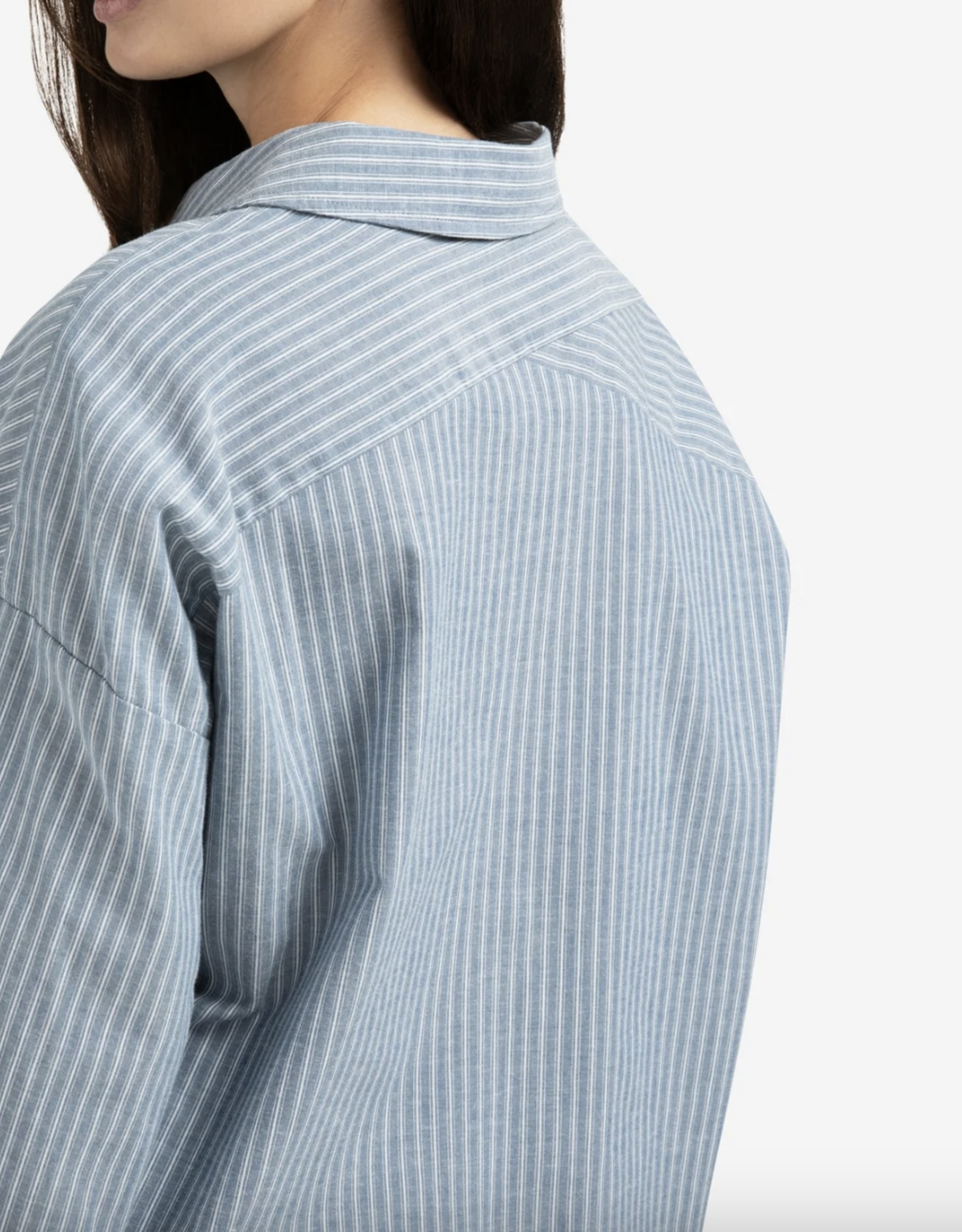 Yaya Yaya - 01201178 Blouse rayée avec poches FW25