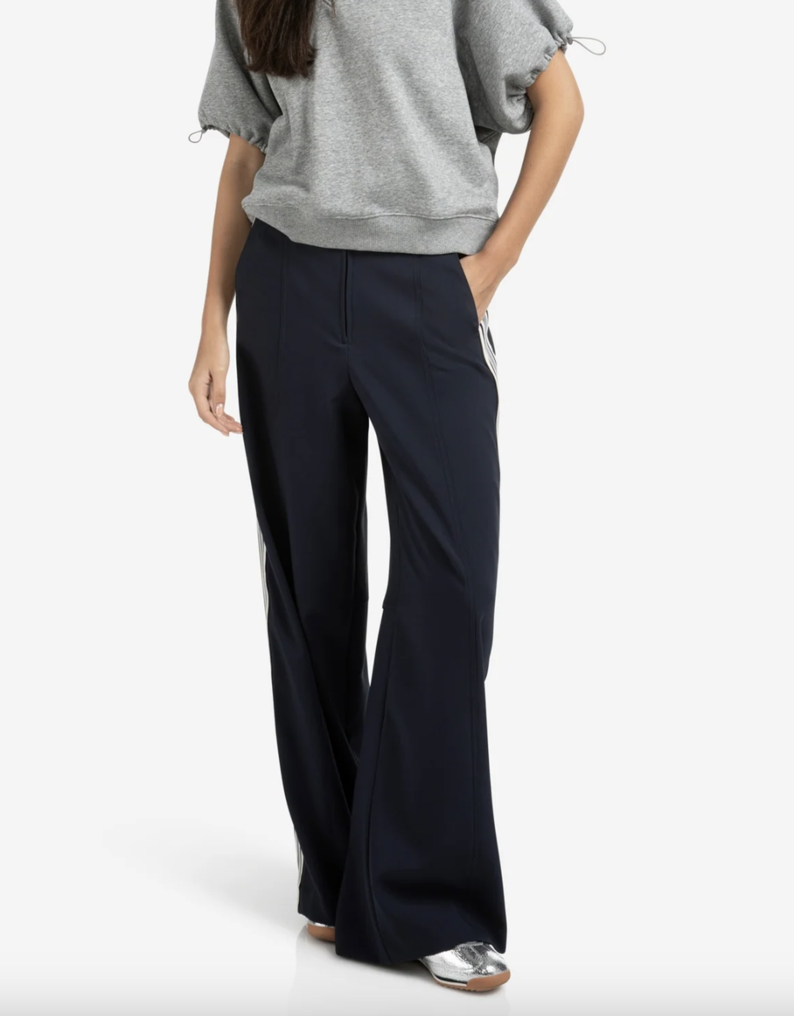 Yaya Yaya - 01301215 Pantalon taille haute jambes larges FW25