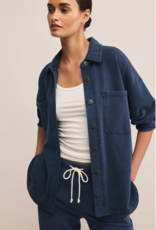Z Supply Z Supply - ZJ253868 All Day Knit Denim Jacket FW25