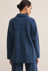 Z Supply Z Supply - ZJ253868 All Day Knit Denim Jacket FW25