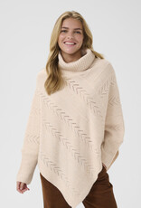 Cream Cream - CRHoliday  Poncho  Col roulé FW25