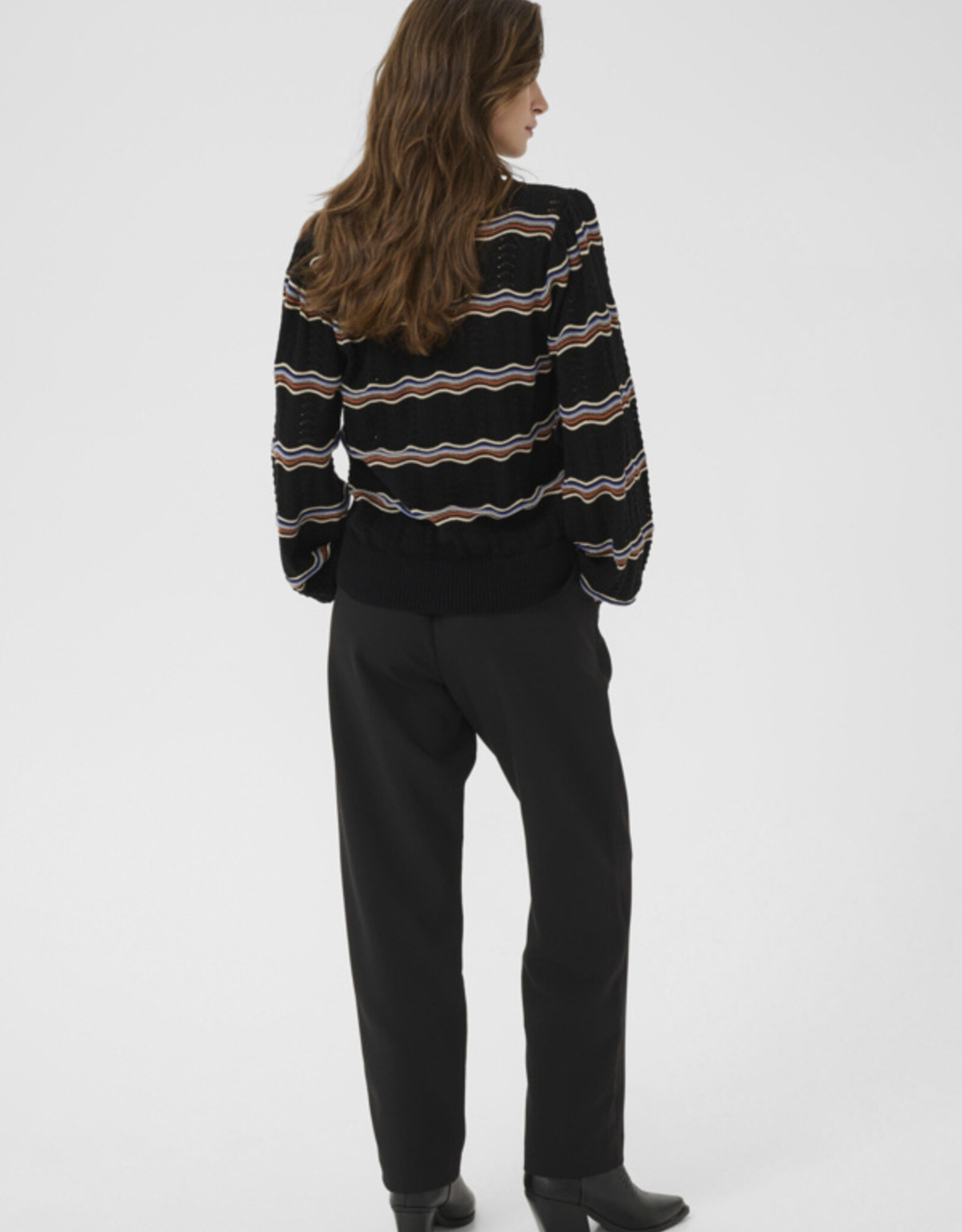 Cream Cream - CRWavy Knit Chandail FW25