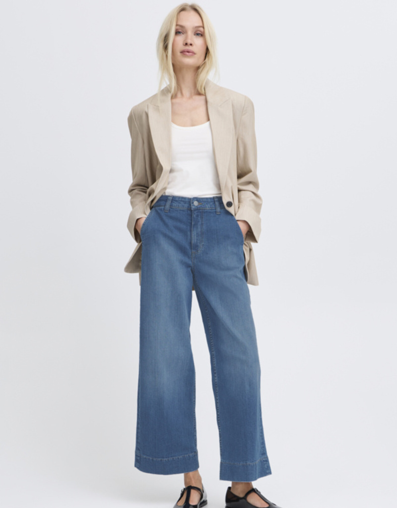 b. young b.young- Bykomma wide jeans FW24