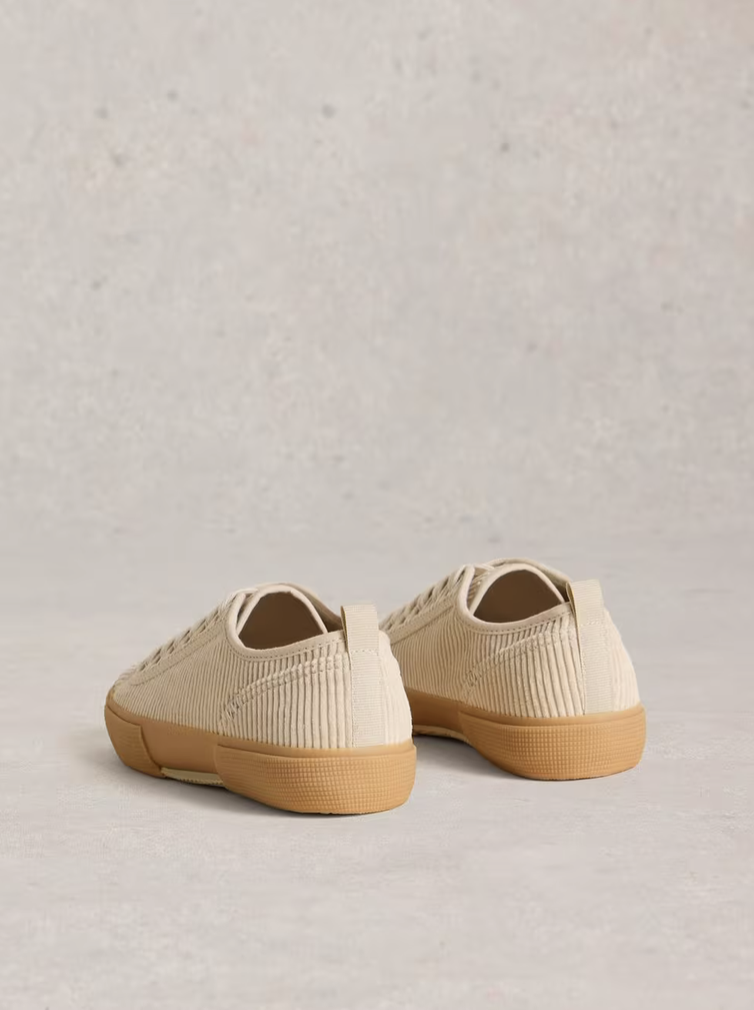 White Stuff 444164 Pippa cord Sneaker