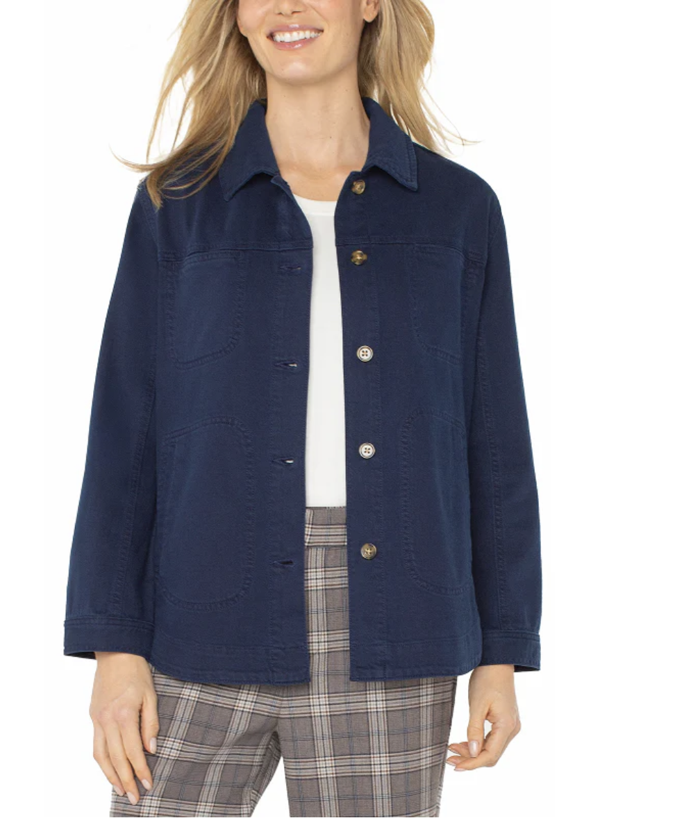 Liverpool Liverpool - LM1A53QTA Chemise Jacket FW25