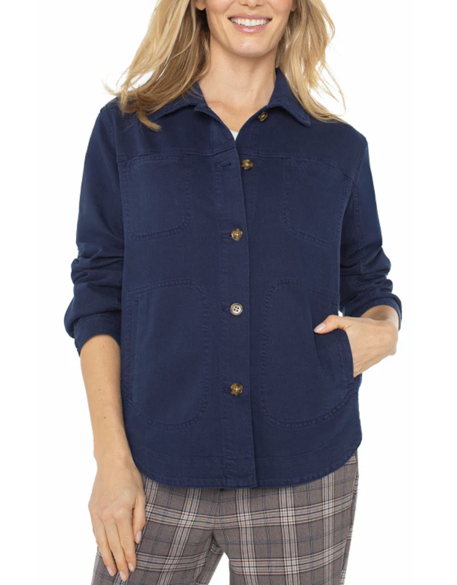 Liverpool Liverpool - LM1A53QTA Chemise Jacket FW25