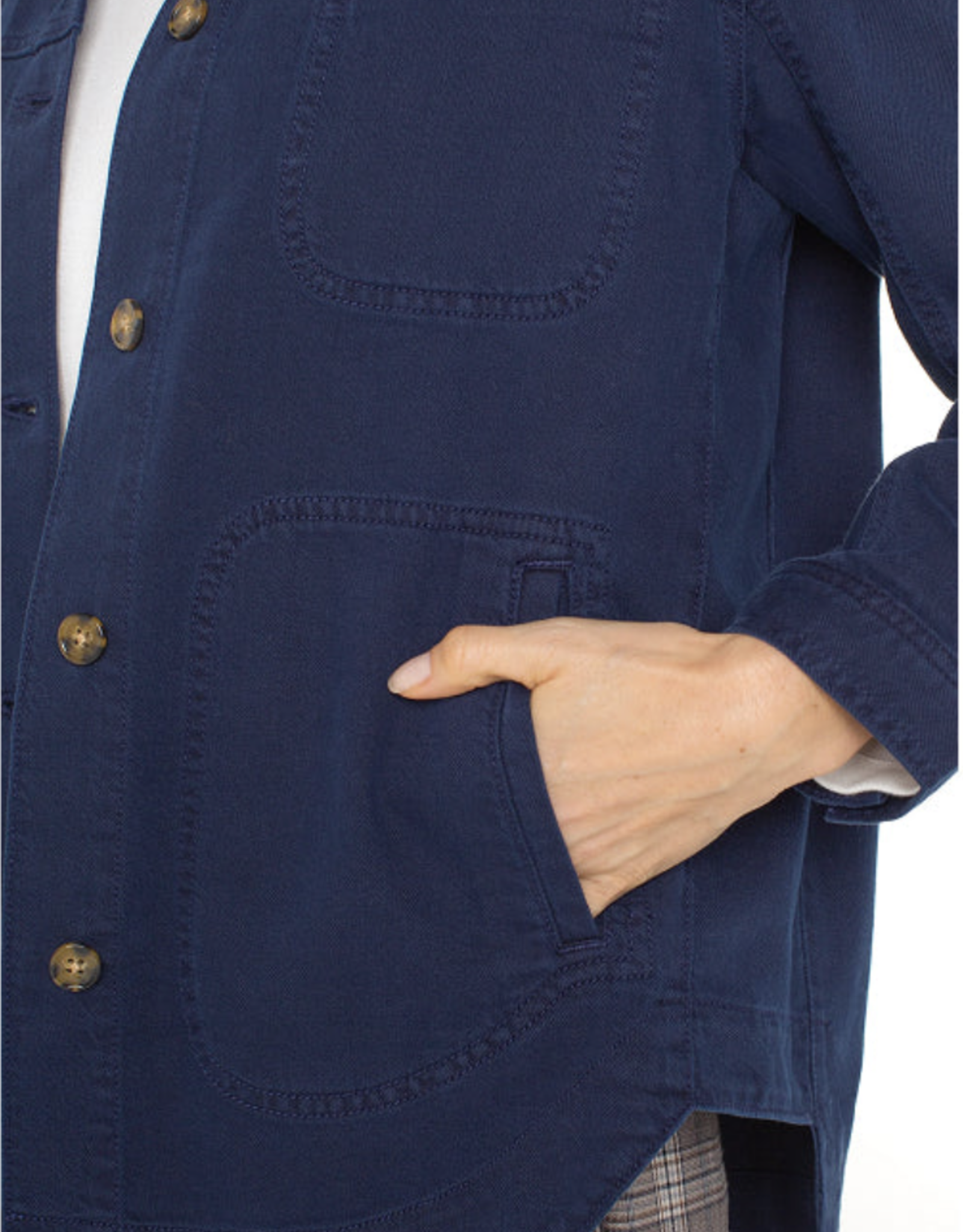 Liverpool Liverpool - LM1A53QTA Chemise Jacket FW25