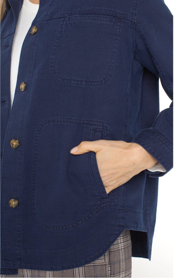 Liverpool Liverpool - LM1A53QTA Chemise Jacket FW25