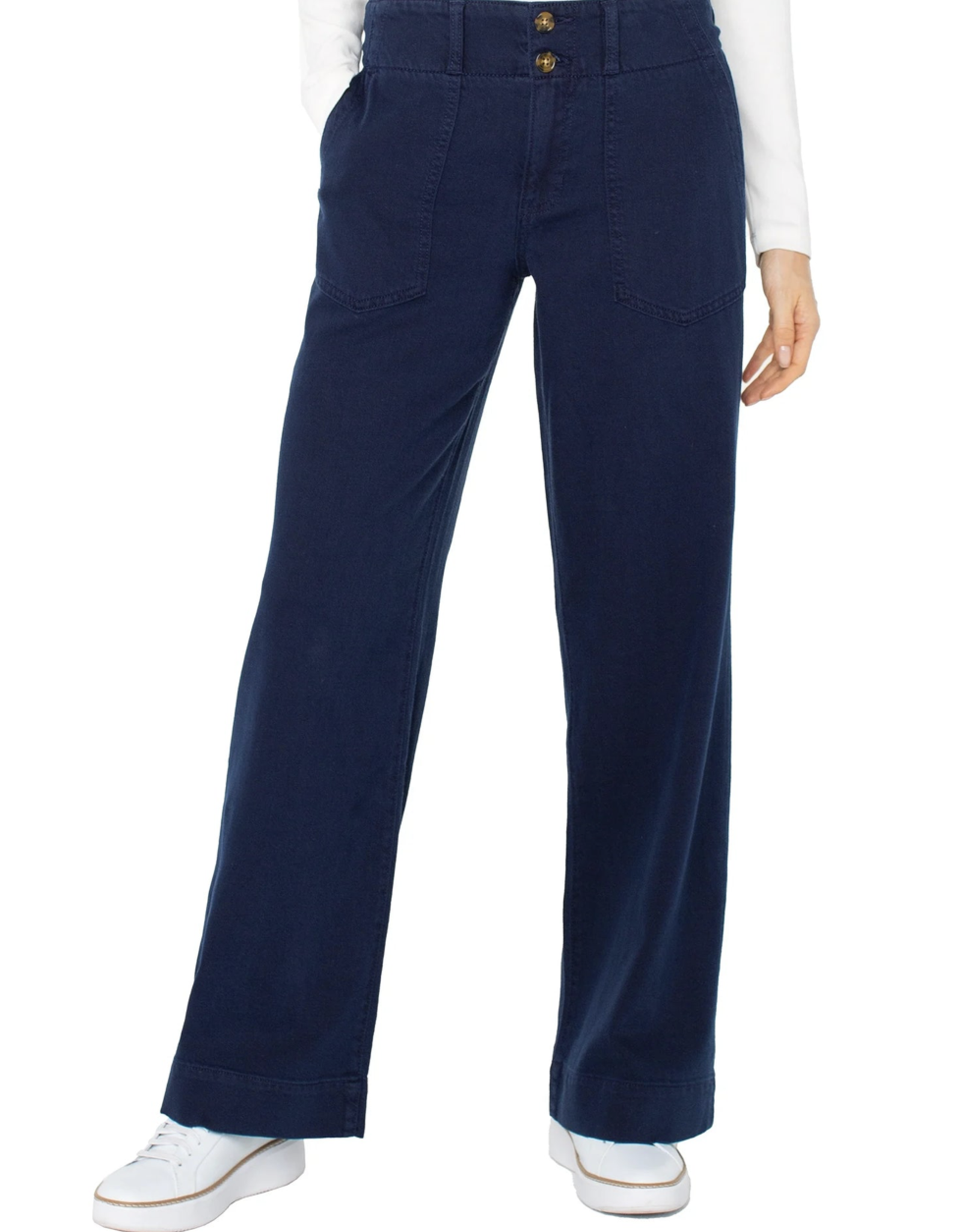 Liverpool Liverpool - LM4122QTA Patch Pocket Jambes larges FW25