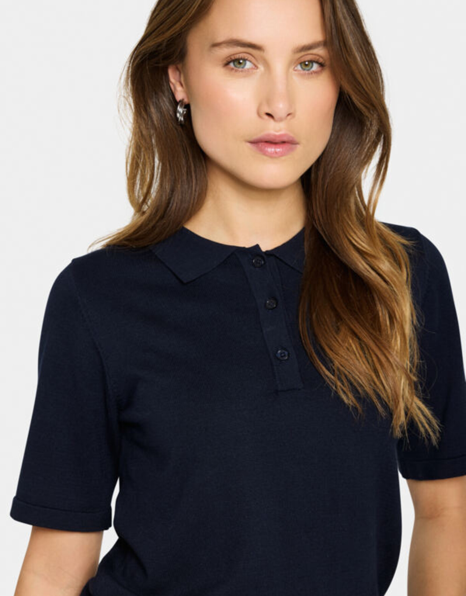 Saint-Tropez Saint Tropez - MilaSZ  Short Sleeve Pullover FW25