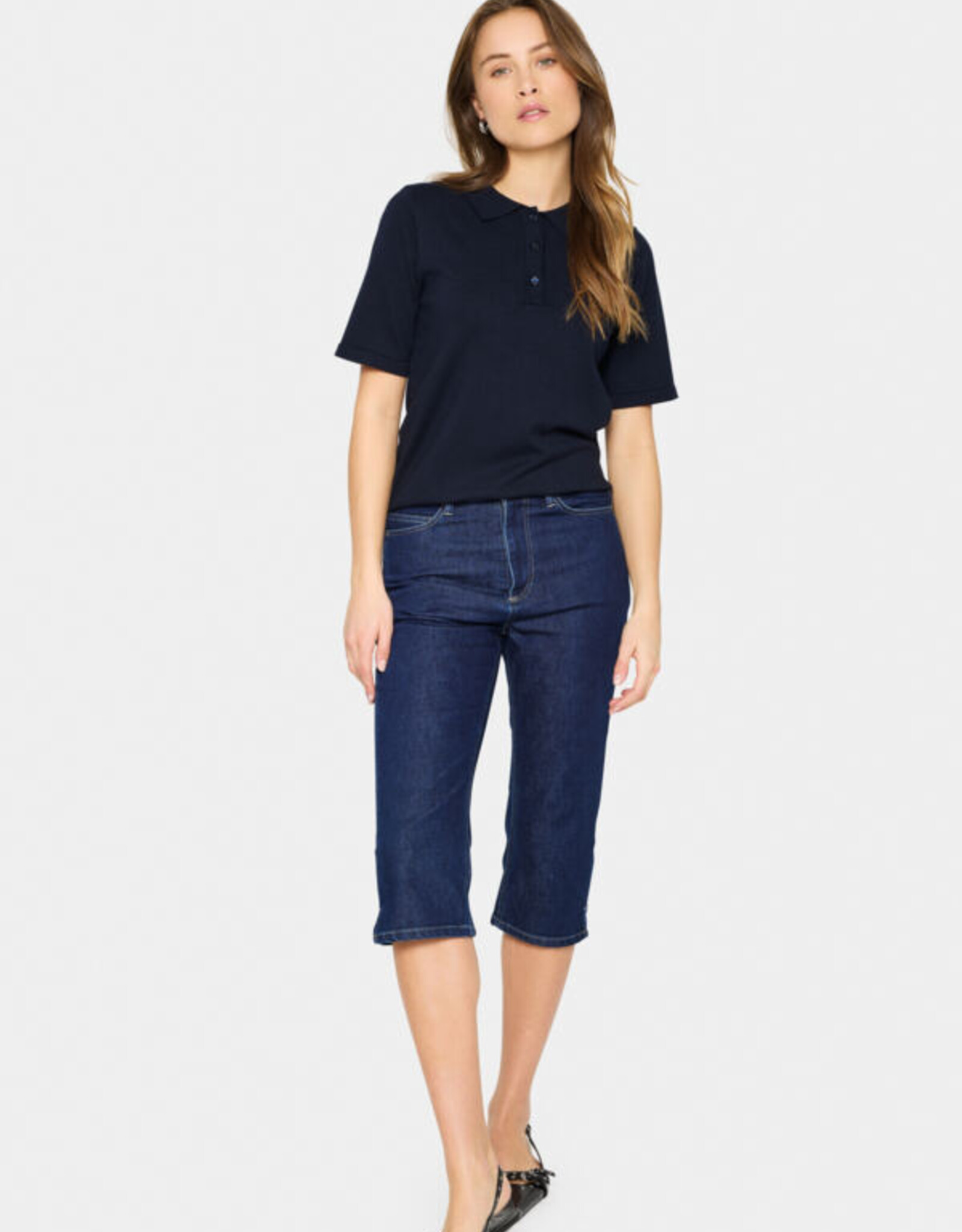 Saint-Tropez Saint Tropez - MilaSZ  Short Sleeve Pullover FW25