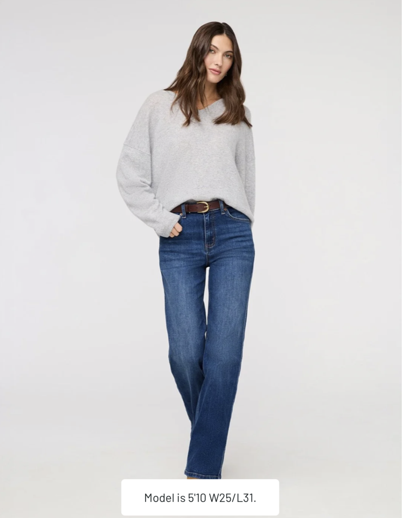 DU/ER DU/ER- WFGR4106 taille haute jambe droite FW25