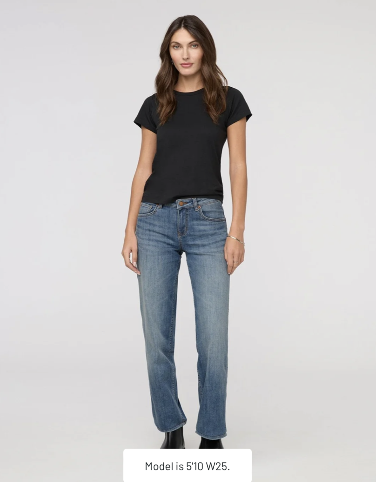 DU/ER DU/ER-WFLR6030 Mid Rise Straight jeans FW25