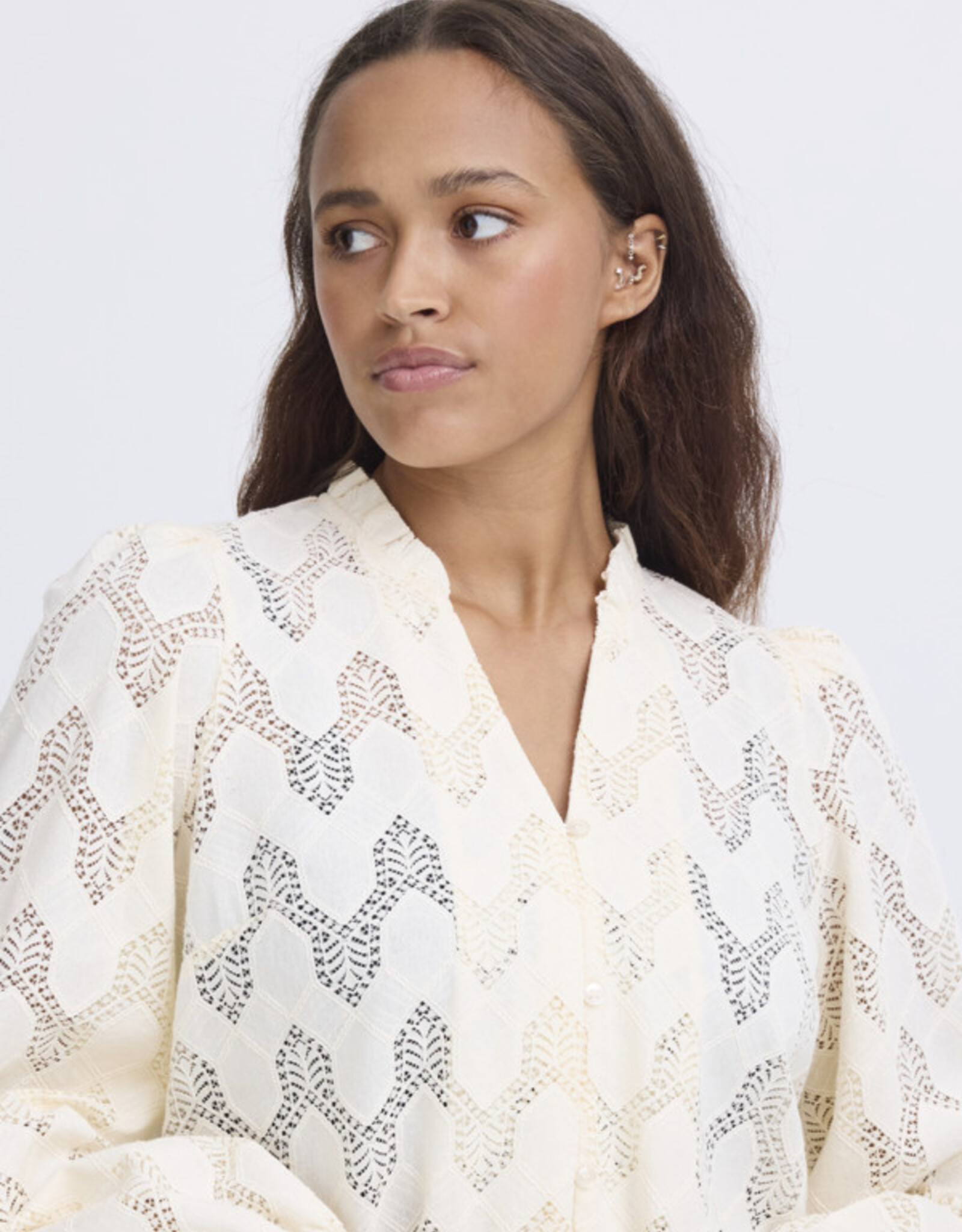 ICHI Ichi- Ihjunela Shirt FW25