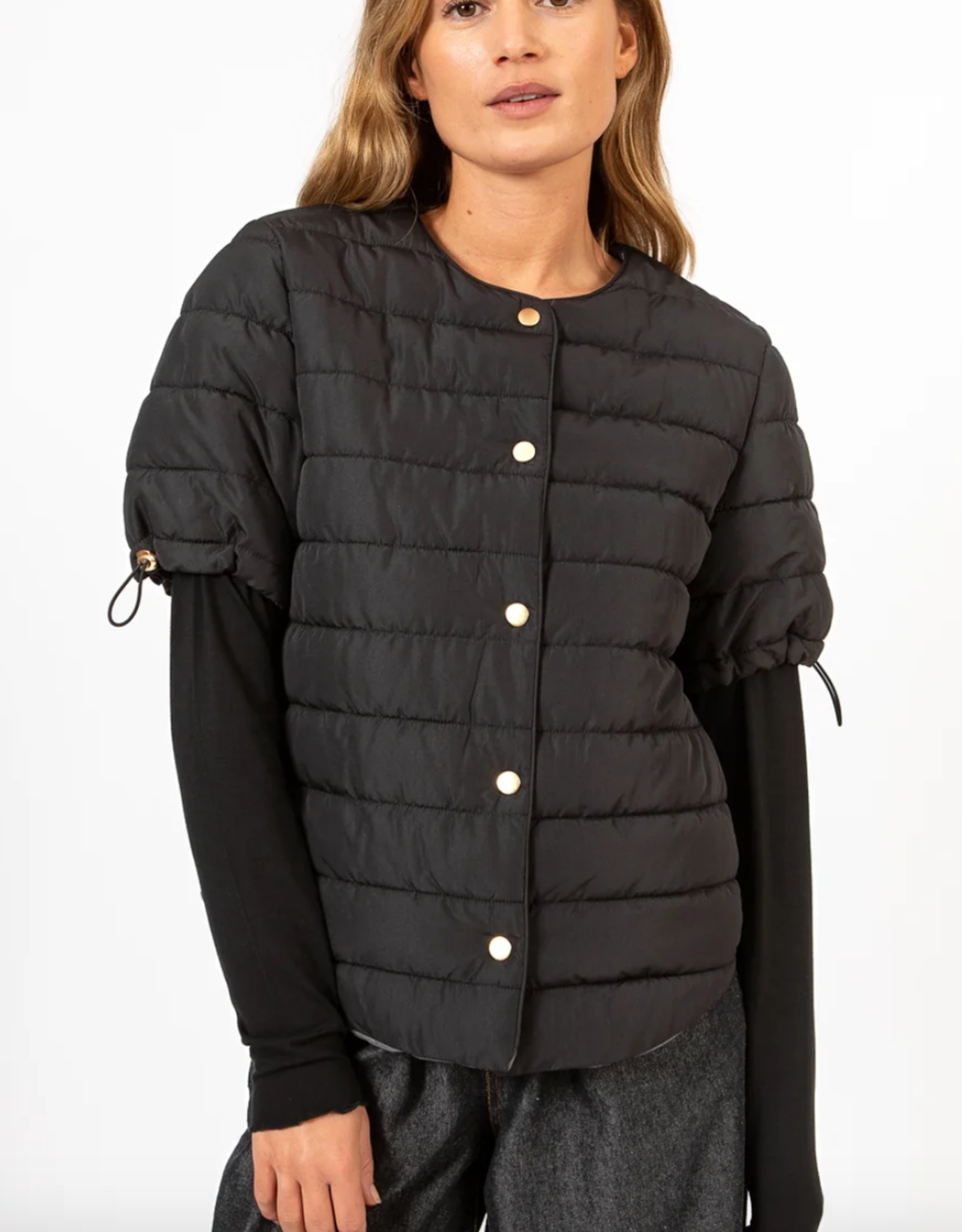 CC Heart CC Heart - ASTA Quilted Short Sleeve Jacket FW25