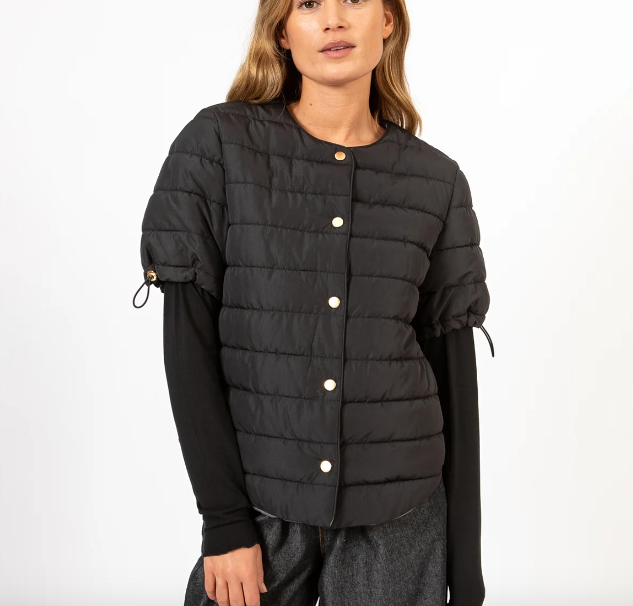 CC Heart - ASTA Quilted Short Sleeve Jacket FW25 - Vêtements