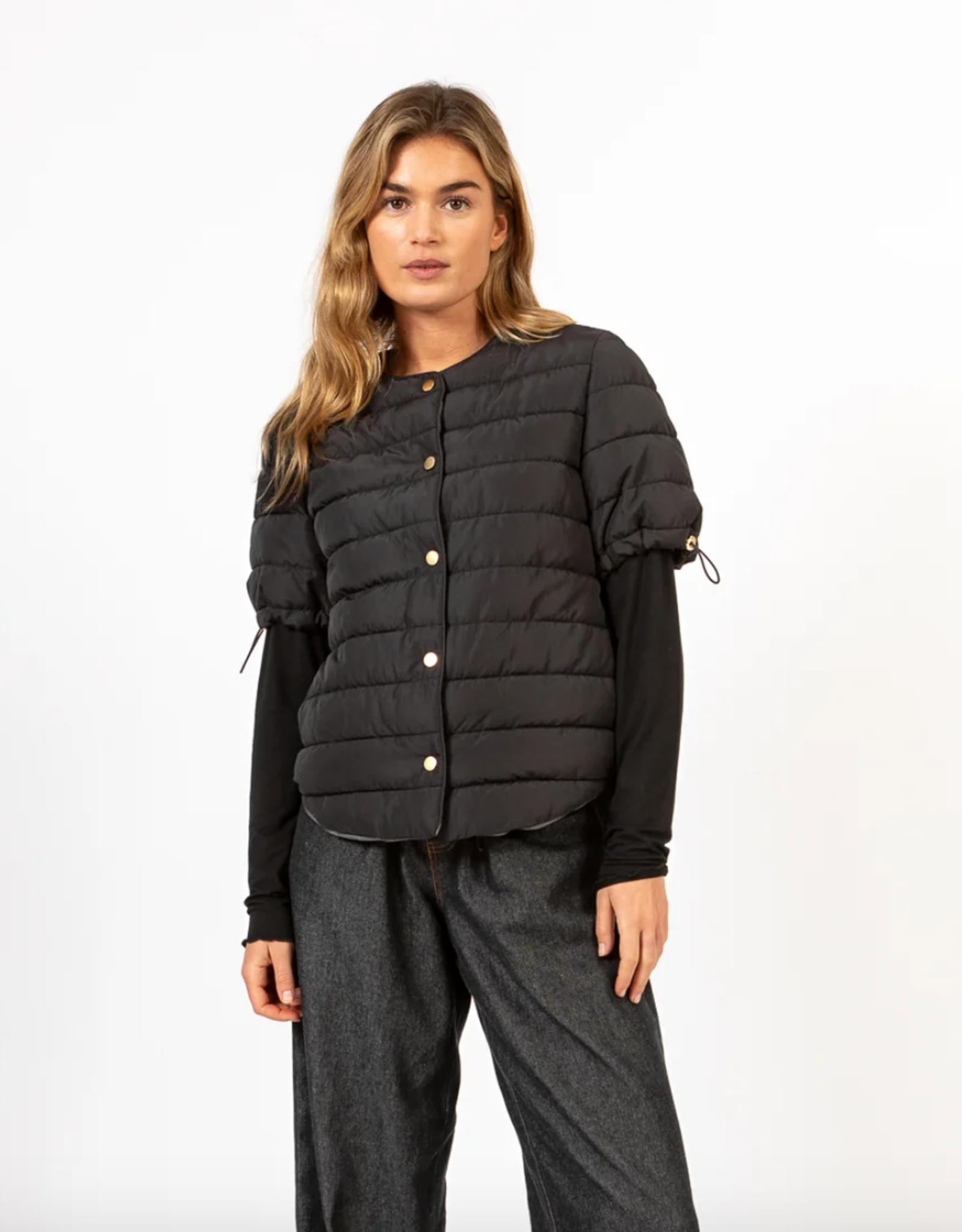 CC Heart CC Heart - ASTA Quilted Short Sleeve Jacket FW25