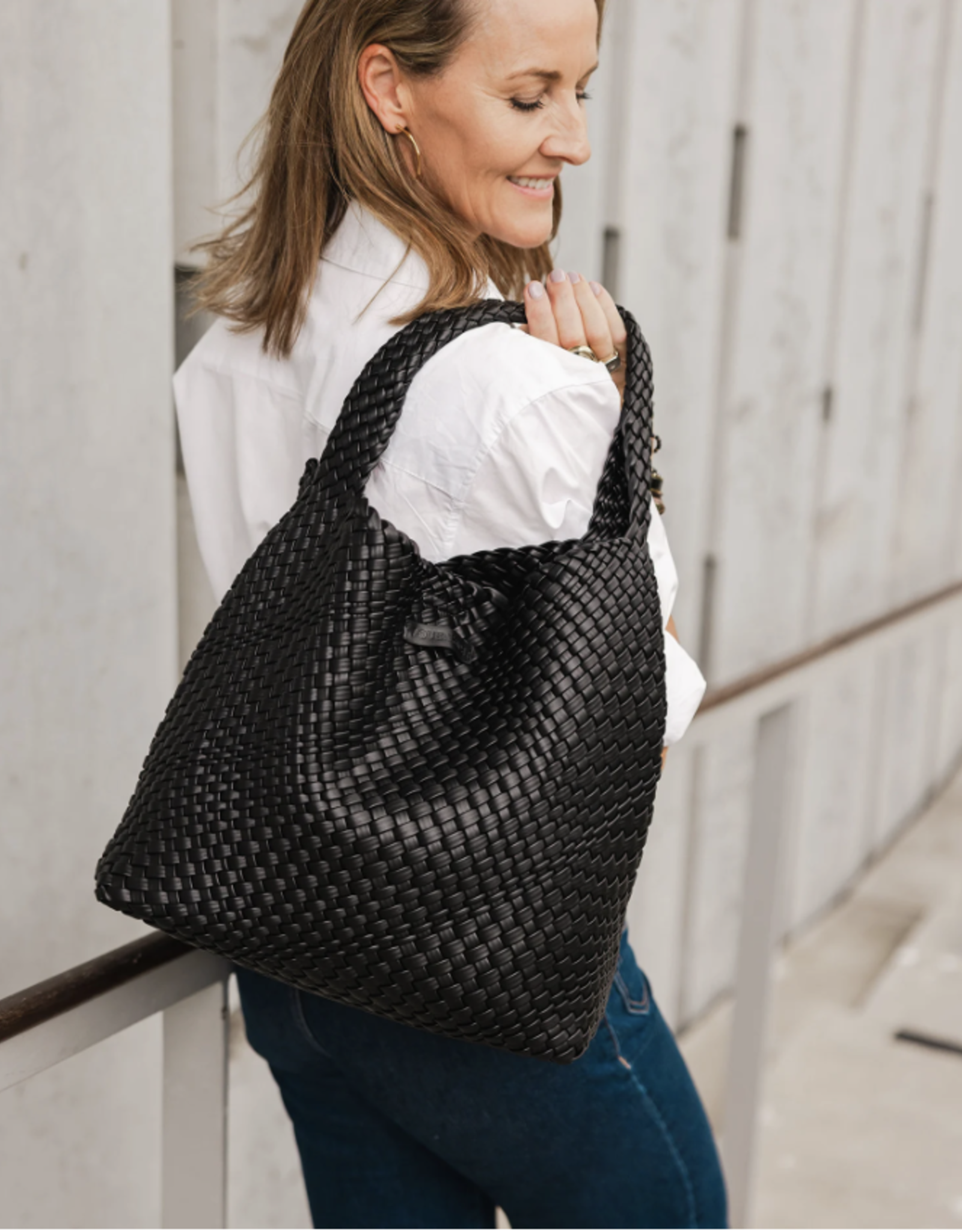 Louenhide Louenhide- Gaby Woven shoulder sac FW25