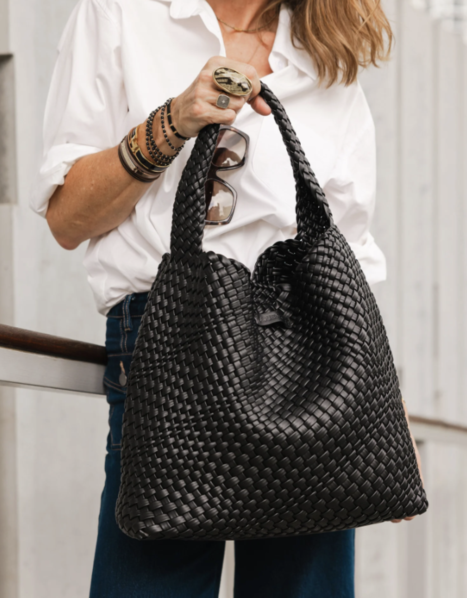 Louenhide Louenhide- Gaby Woven shoulder bag FW25