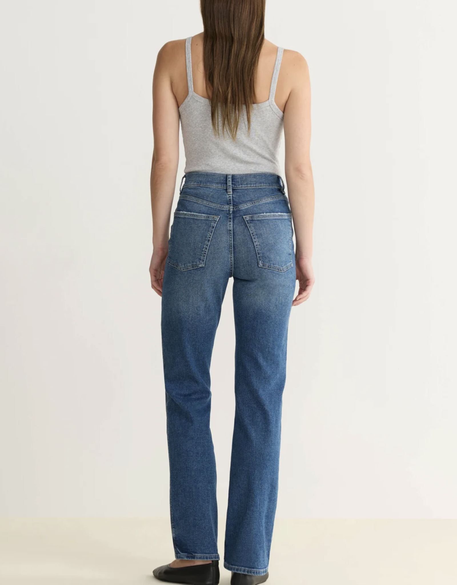 Warp + Weft Warp + Weft- Ase  High Rise straight jeans FW25