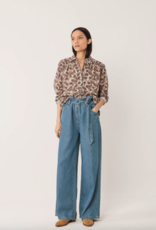 Indi & Cold Indi & Cold - VI25AD201 Crepe Cotton Blouse FW25