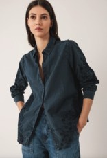 Indi & Cold Indi & Cold - VI25AD385 Embroidered Voile Shirt FW25