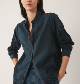 Indi & Cold Indi & Cold - VI25AD385 Embroidered Voile Chemise FW25