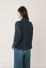 Indi & Cold Indi & Cold - VI25AD385 Embroidered Voile Shirt FW25