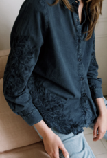 Indi & Cold Indi & Cold - VI25AD385 Embroidered Voile Chemise FW25 Indi & Cold Indi & Cold - VI25AD385 Embroidered Voile Chemise FW25