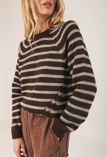 Indi & Cold Indi & Cold - VI25EA550 Bicolor Chandail rayé FW25 Indi & Cold Indi & Cold - VI25EA550 Bicolor Chandail rayé FW25