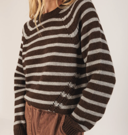 Indi & Cold Indi & Cold - VI25EA550 Bicolor Chandail rayé FW25