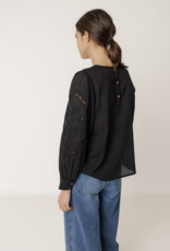 Indi & Cold Indi & Cold - VI25KI222 Romantic Embroidered Blouse FW25