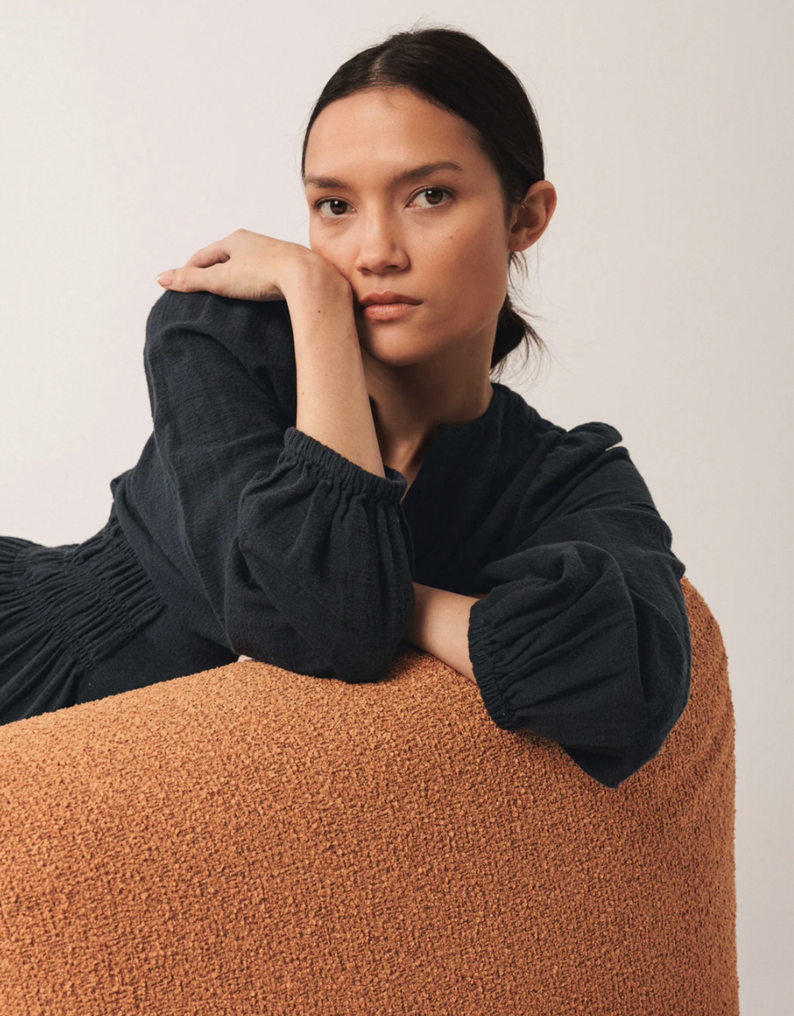 Indi & Cold Indi & Cold - VI25KI340  Robe Crepe Coton  FW25