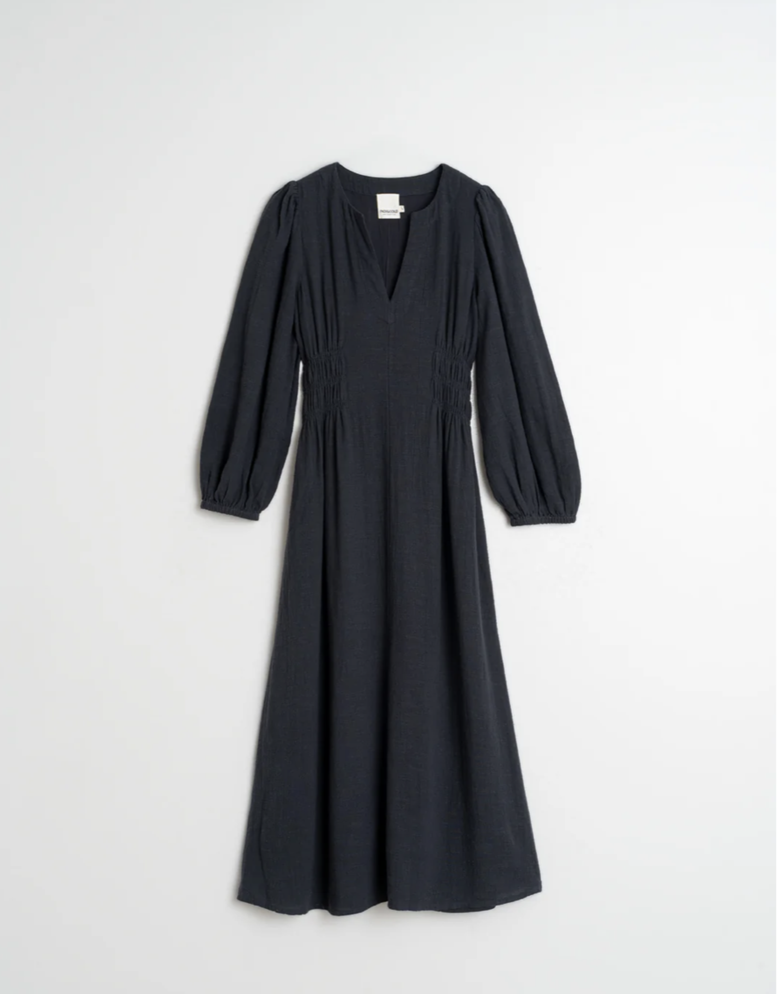 Indi & Cold Indi & Cold - VI25KI340 Crepe Cotton Dress FW25