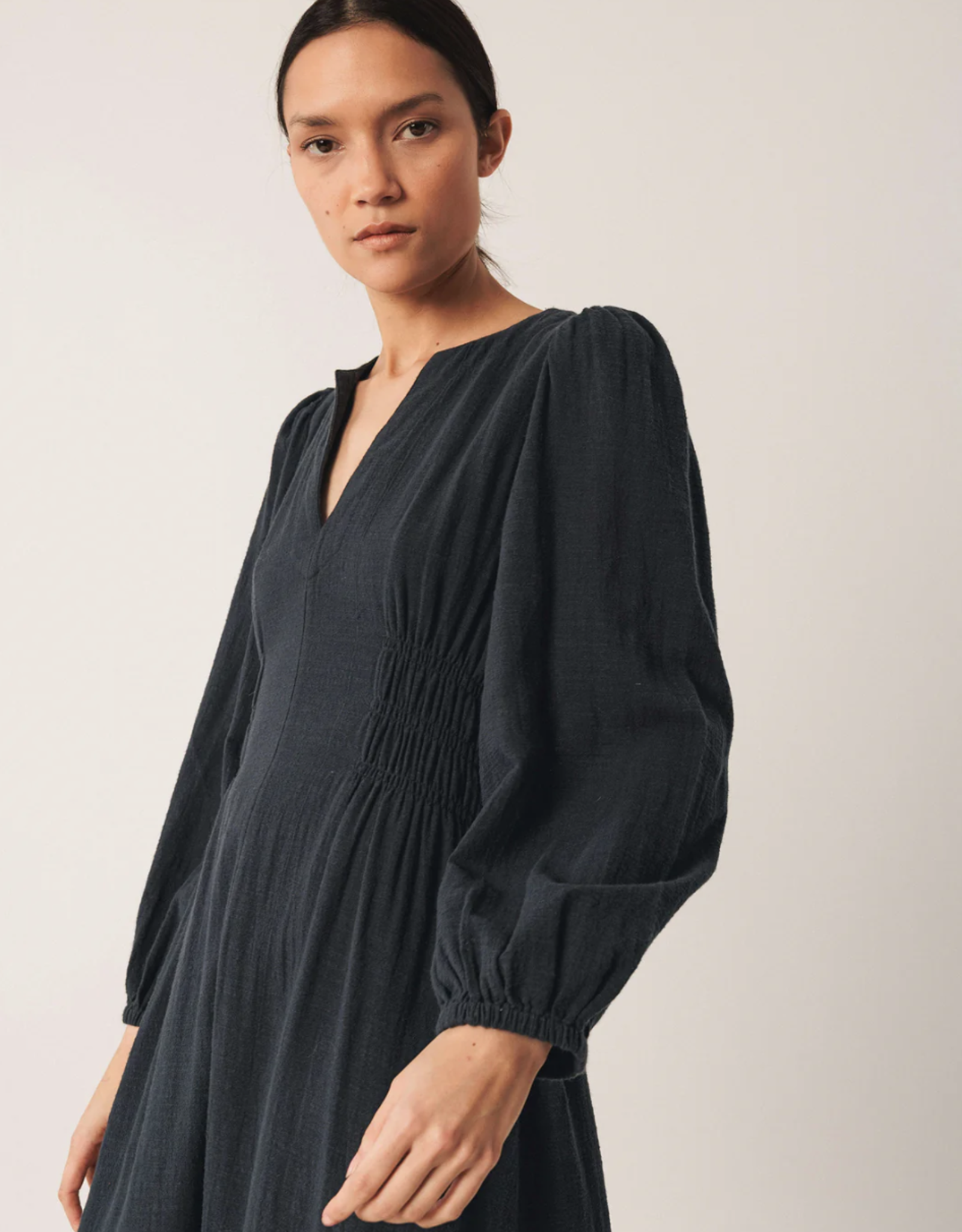 Indi & Cold Indi & Cold - VI25KI340  Robe Crepe Coton  FW25