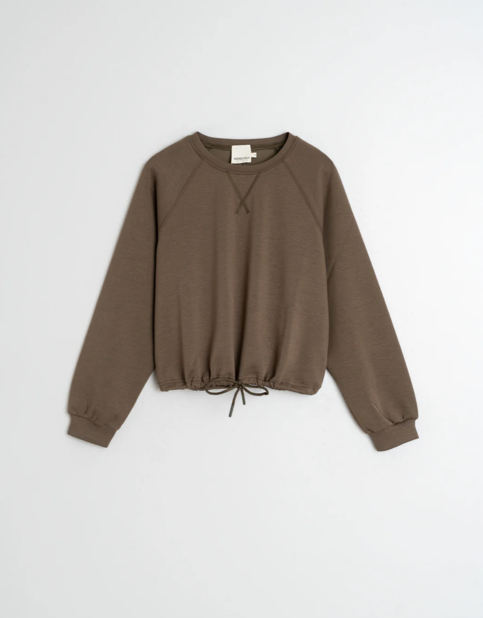 Indi & Cold Indi & Cold - VI25NM360 Adjustable Waist Sweatshirt FW25