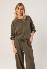 Indi & Cold Indi & Cold - VI25NM360 Adjustable Waist Sweatshirt FW25 Indi & Cold Indi & Cold - VI25NM360 Adjustable Waist Sweatshirt FW25