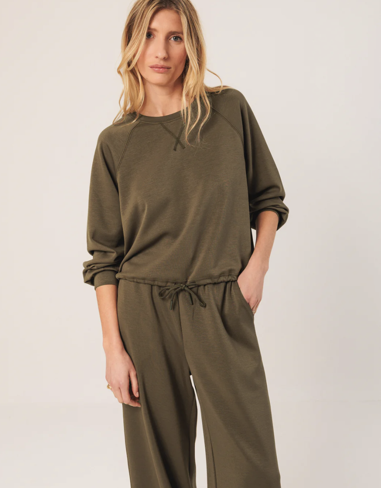 Indi & Cold Indi & Cold - VI25NM360 Adjustable Waist Sweatshirt FW25