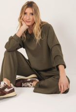 Indi & Cold Indi & Cold - VI25NM360 Adjustable Waist Sweatshirt FW25 Indi & Cold Indi & Cold - VI25NM360 Adjustable Waist Sweatshirt FW25