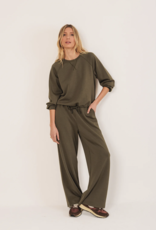 Indi & Cold Indi & Cold - VI25NM360 Adjustable Waist Sweatshirt FW25 Indi & Cold Indi & Cold - VI25NM360 Adjustable Waist Sweatshirt FW25