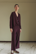 Indi & Cold Indi & Cold - VI25RD480  V-Neck Cardigan FW25 Indi & Cold Indi & Cold - VI25RD480  V-Neck Cardigan FW25