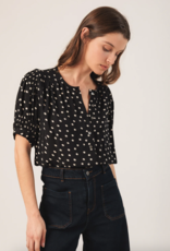 Indi & Cold Indi & Cold - VI25MI186 Lantern Sleeve Blouse FW25 Indi & Cold Indi & Cold - VI25MI186 Lantern Sleeve Blouse FW25