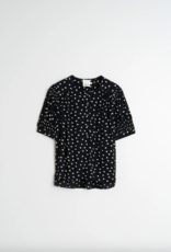 Indi & Cold Indi & Cold - VI25MI186 Lantern Sleeve Blouse FW25 Indi & Cold Indi & Cold - VI25MI186 Lantern Sleeve Blouse FW25