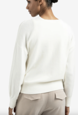 Yaya Yaya - 01000381 Deep V-Neck Sweater with Top FW25 Yaya Yaya - 01000381 Deep V-Neck Sweater with Top FW25