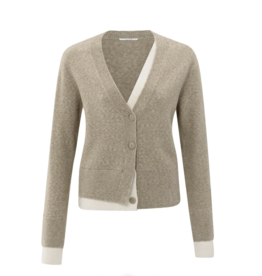 Yaya Yaya - 01010118 Cardigan avec  Détails contrastants FW25
