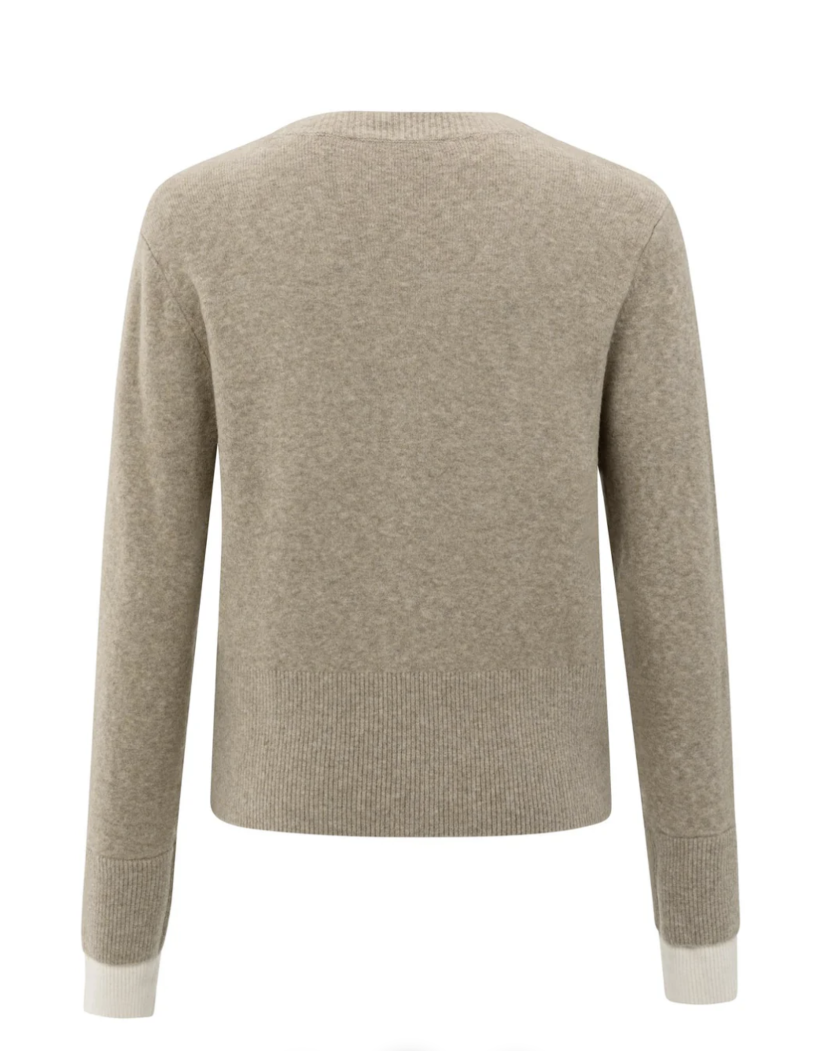 Yaya Yaya - 01010118 Cardigan avec  Détails contrastants FW25