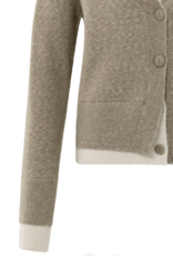Yaya Yaya - 01010118 Cardigan with Contrast Details FW25
