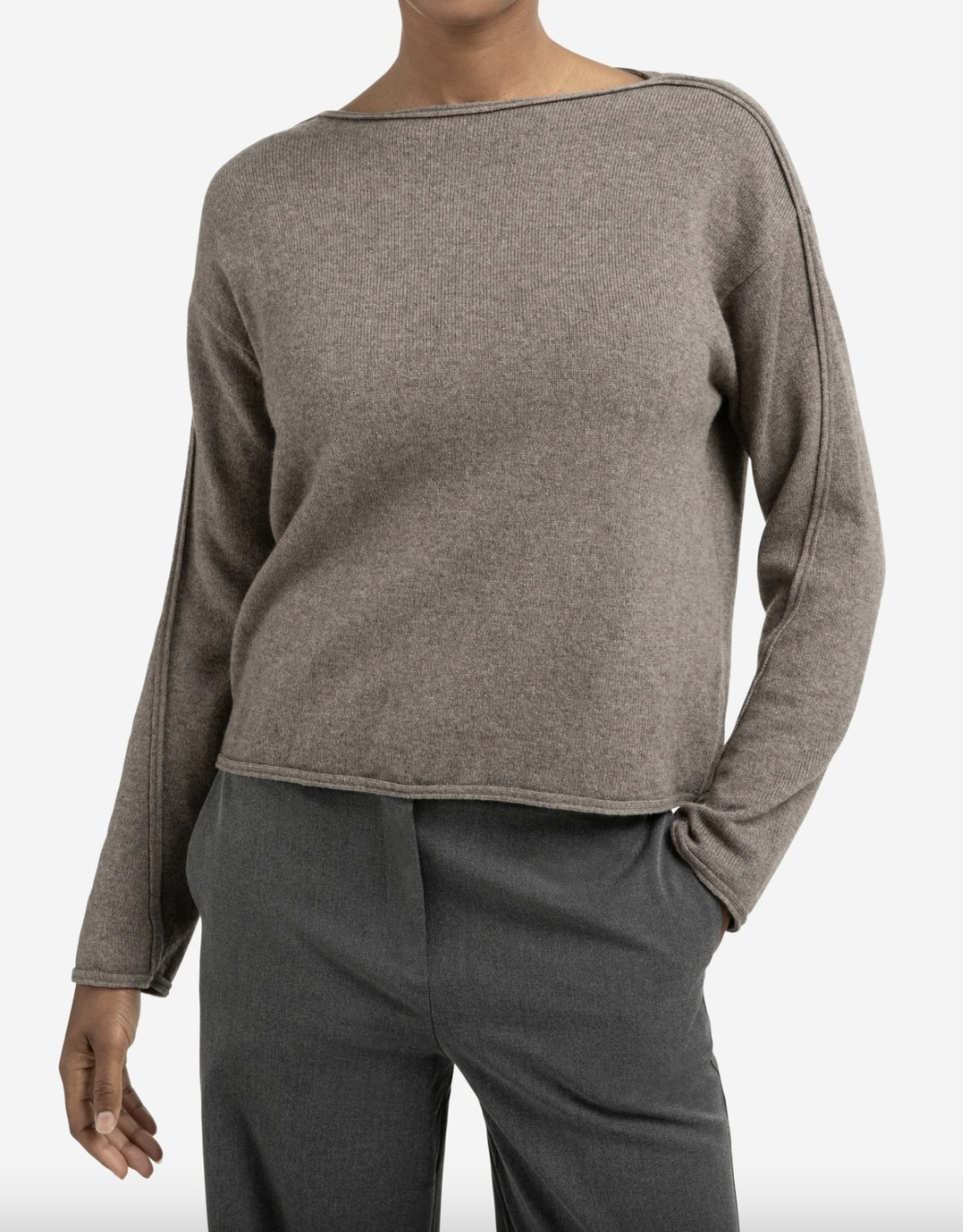 Yaya Yaya - 01000489 Boatneck Sweater FW25