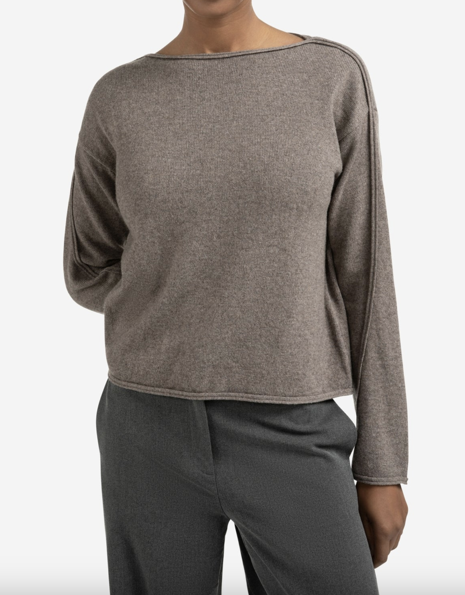 Yaya Yaya - 01000489 Boatneck Sweater FW25
